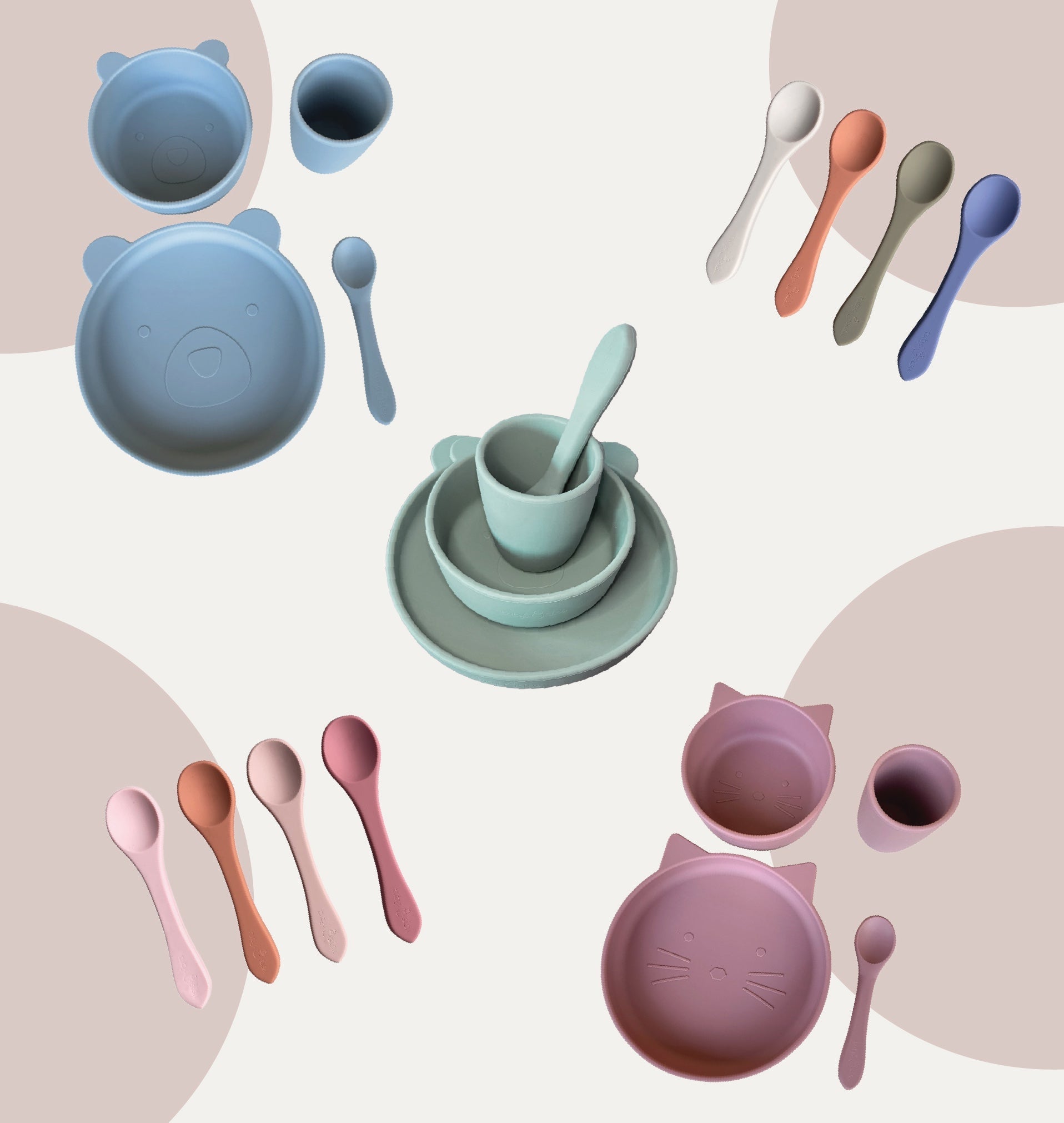 Silicone Dinnerware for Baby-Led Weaning - Safe, Easy & Mess-Friendly