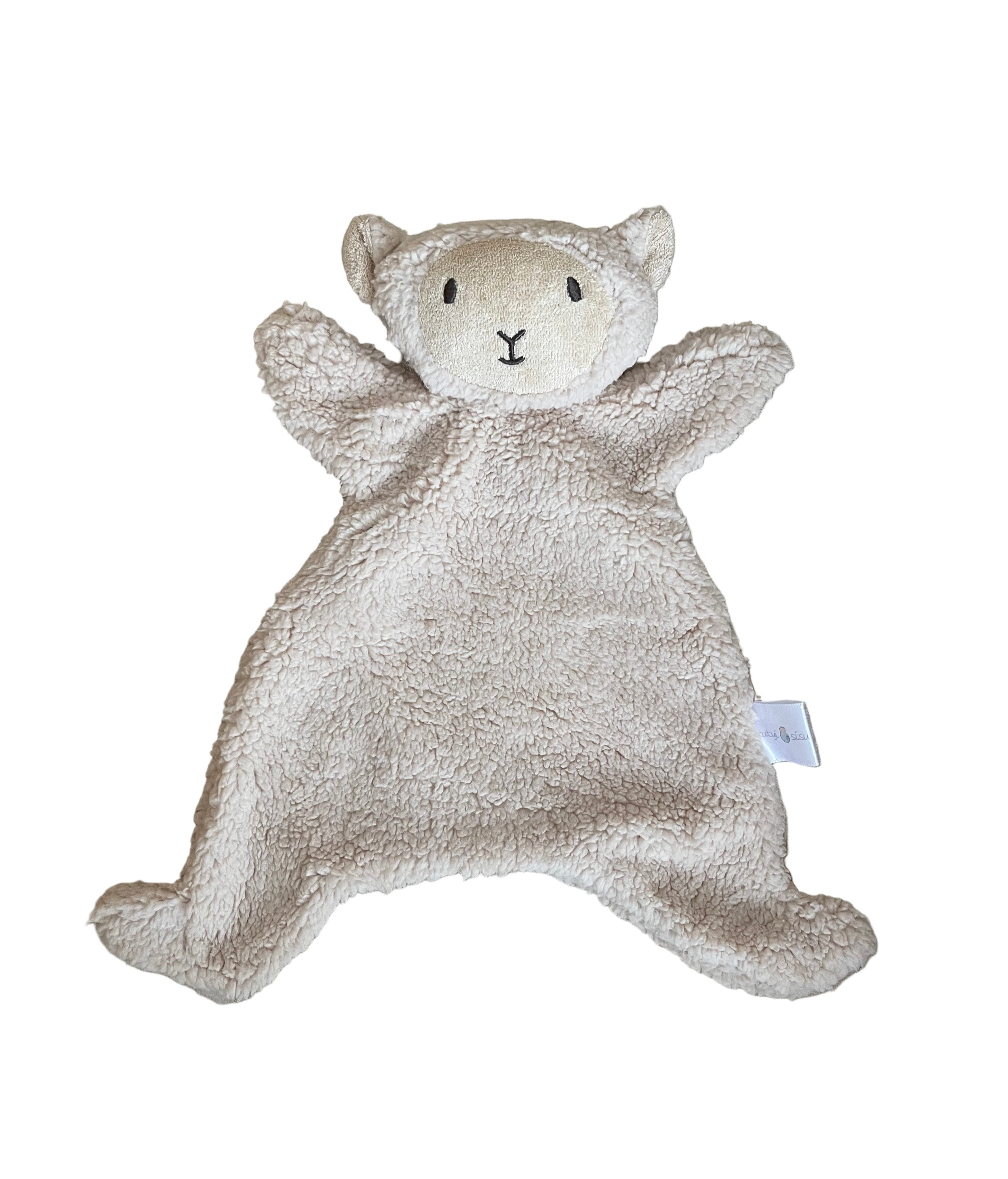 Lamb fleece baby & toddler comforter