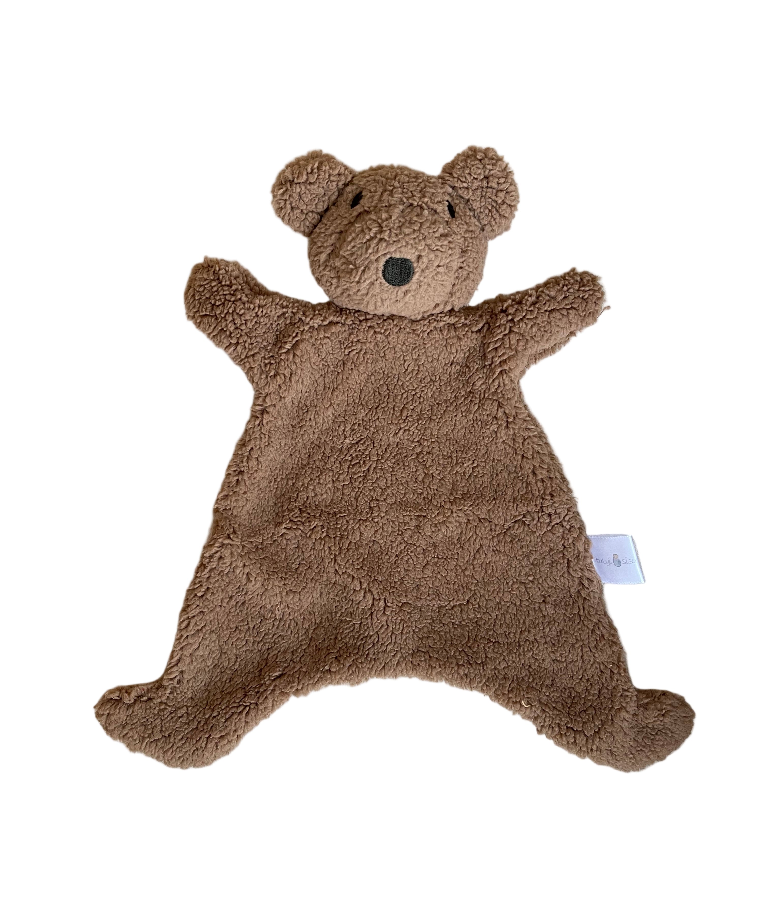 Teddy bear fleece baby & toddler comforter
