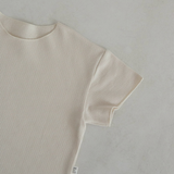 Unisex Shorts & Tee Set Sand