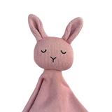 Organic Bunny Baby & Toddler Comforter Dusty Rose