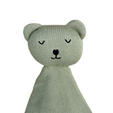 Organic Bear Baby & Toddler Comforter Mineral