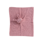 Organic Bunny Baby & Toddler Comforter Dusty Rose