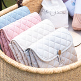 Organic Cotton Travel Change Mat Rose