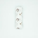Organic Cotton Muslin Swaddle Barnyard Owls