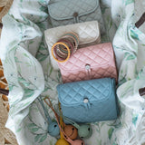 Organic Cotton Travel Change Mat Rose