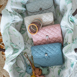 Organic Cotton Travel Change Mat Slate