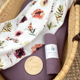 Organic Cotton Muslin Swaddle Secret Garden