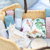 Organic Cotton Muslin Swaddle Cacti