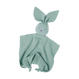 Organic Bunny Baby Comforter Eucalyptus