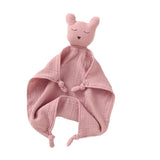 Organic Bear Baby Comforter Rose