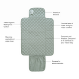 Organic Cotton Travel Change Mat Rose